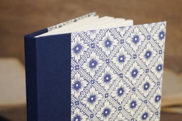Diary loisl dark blue blank high quality stationery notation
